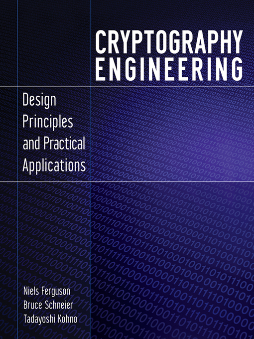 Title details for Cryptography Engineering by Niels Ferguson - Available